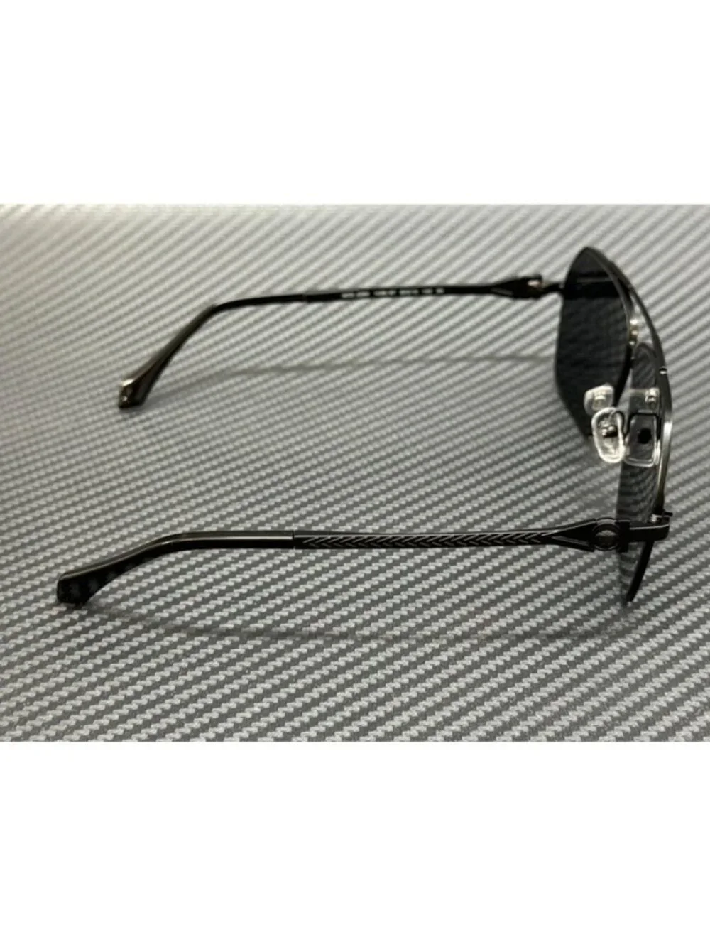 New Versace Men Matte Black Sunglasses 63-10-140